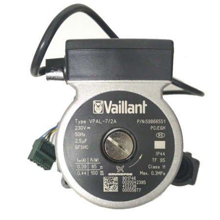 Оригинальный насос в сборе для котла Vaillant Grundfos VPAL-7/2A / VPAR SL15/7 HE-2 (0020025042)