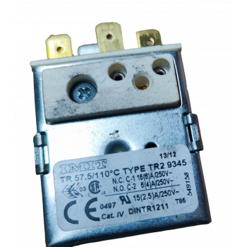 IMIT Термостат капиллярный, рабочий TR 57,5…110 ºС TYPE TR2 9345 N.C. C-1 16(6)A/250V / N.O. C-2 6(4)A/250V 15(2,5)A/250V 0020034756 (549158)
