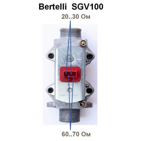 Катушка газового клапана B&P SGV100 для котлов (SGV 100)