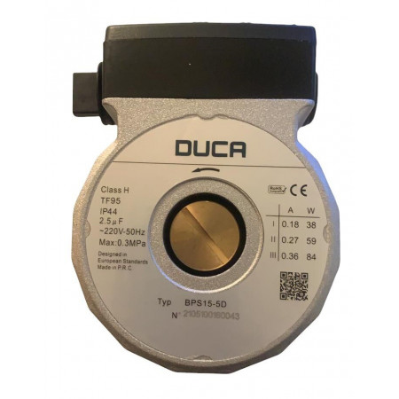 Двигатель насоса DUCA(дука) аналог на котел Bosch/Buderus  BPS-15-5D BPS-W15-5 вращение против часовой стрелке (87186481810 и 87186457900)