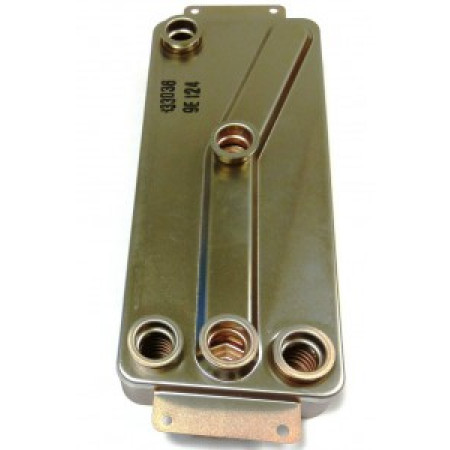 Теплообменник ГВС для котлов Rinnai | SUB HEX A'LY-36 | BB859-1202-4 | (440016704)