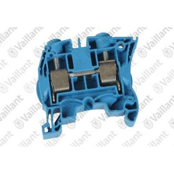 Зажим "Ноль-N" синий электрического котла eloBLOCK v14 Vaillant/ Скат RAY v14 Protherm TE Entrelec 60947-7-1 (0010026176, 0010026177)