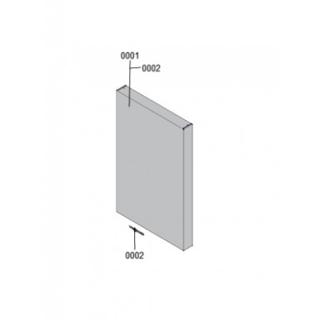 Передняя панель B2XB Vitodens 200-W (7844689)